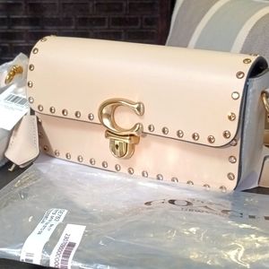 Coach Studded Baguette